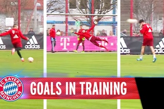FC Bayern - Torschusstraining