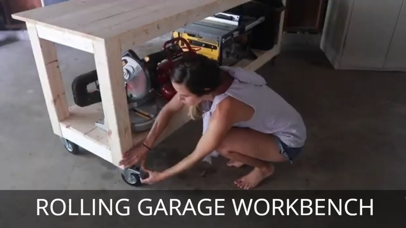 How to Build a Rolling Workbench for your Garage in One Day 100