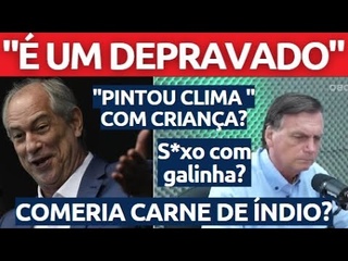 Pintou clima Ciro Gomes avisou Bolsonaro  um depravado e blasfema contra Jesus. ACORDA POVO!