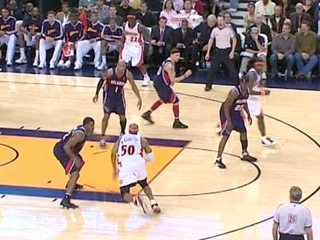 Corey Maggette travels six times in 1 play