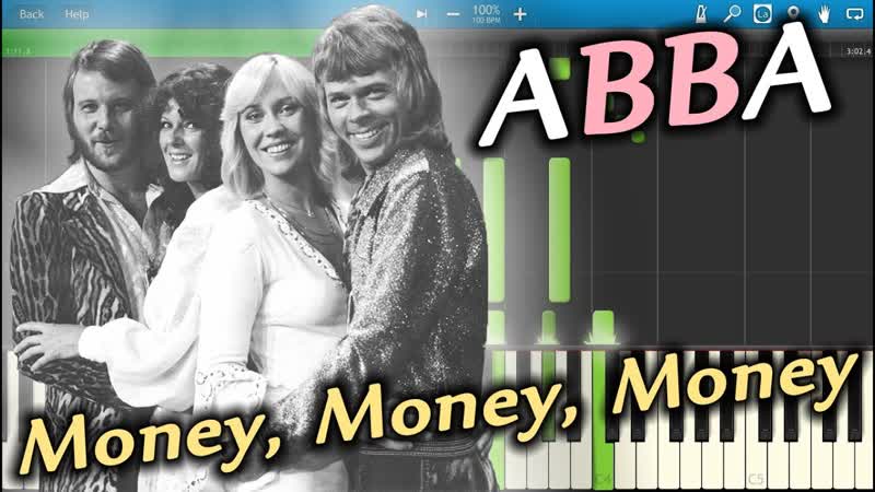 ABBA Money, Money, Money Piano Tutorial