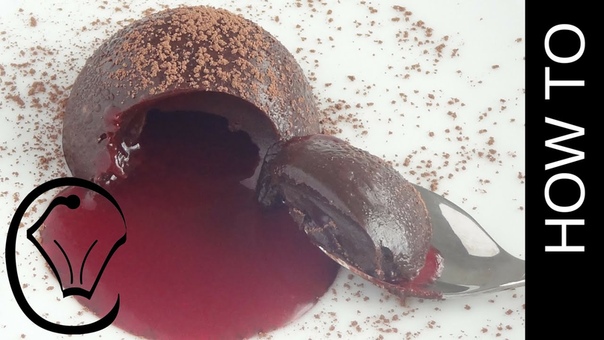 Dark Chocolate Truffles filled with Raspberry Sauce by Cupcake Savvys