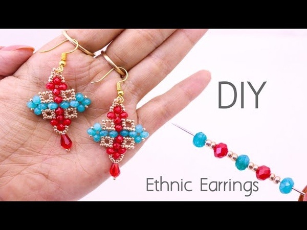 DIY Earrings: Handmade Ethnic Style Super Easy Earrings Making With