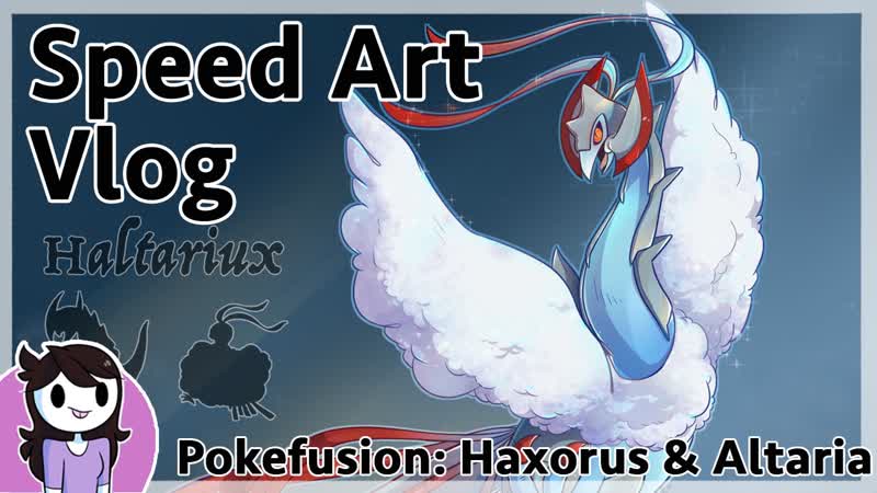 Speed Art Vlog: Pokefusion