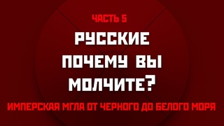 Русские, почему вы молчите Имперская мгла от Черного до Белого моря. Пятая часть