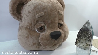 мастер класс фигура медведя ИЗ ПЕНОПЛЕКСА