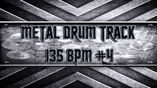 Djent/Prog Metal Drum Track 135 BPM (HQ,HD)