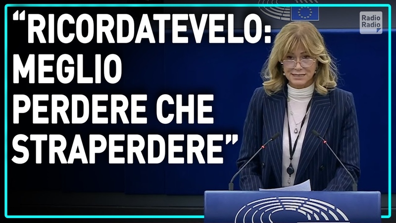 ON DONATO INTERVIENE IN PLENARIA PRENDETENE ATTO: LE SANZIONI RUSSE SONO UN COMPLETO