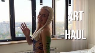 [4K Housewife] ❤️ Body art suit | How to clean | Body art Haul | Try Haul