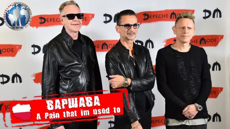 Варшава Польша. Depeche Mode. A Pain That Im Used To Алекс