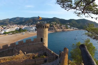 Tossa de Mar des de l’aire