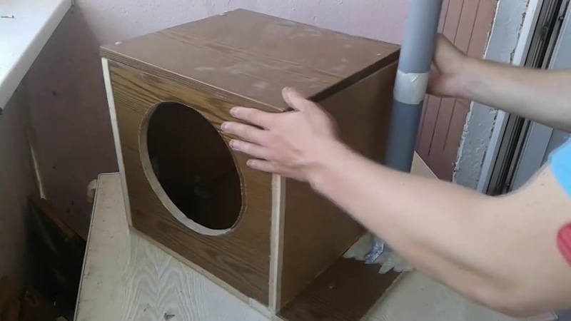 Домик для домашнего питомца своими руками Small house for a pet with