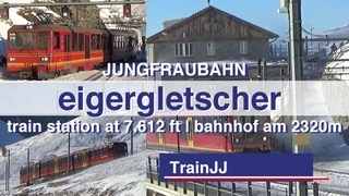 Jungfraubahn | Eigergletscher | Stunning train station at  ft | Jungfraujoch Switzerland