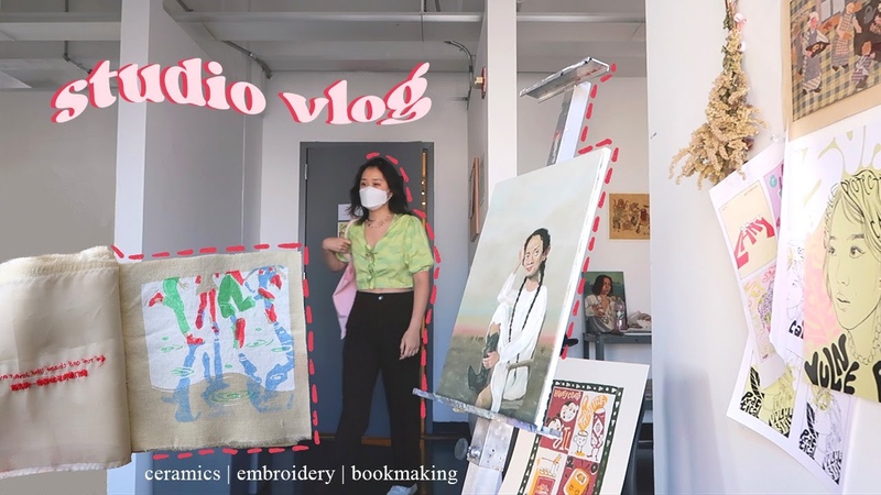 studio vlog nyc art