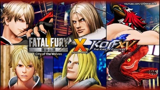 FATAL FURY - CotW Characters Trailer comparison with KOF XV ||  CotW