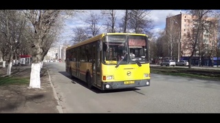 Вечерние автобусы на улице кирова автобусы нефаз 5299,паз 4234 ,маз 103 465,маршрутка Ford Transit