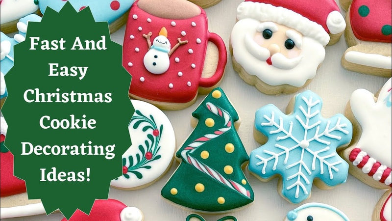 Fast And Easy Christmas Cookies Decorating Ideas, Cute Mini Christmas