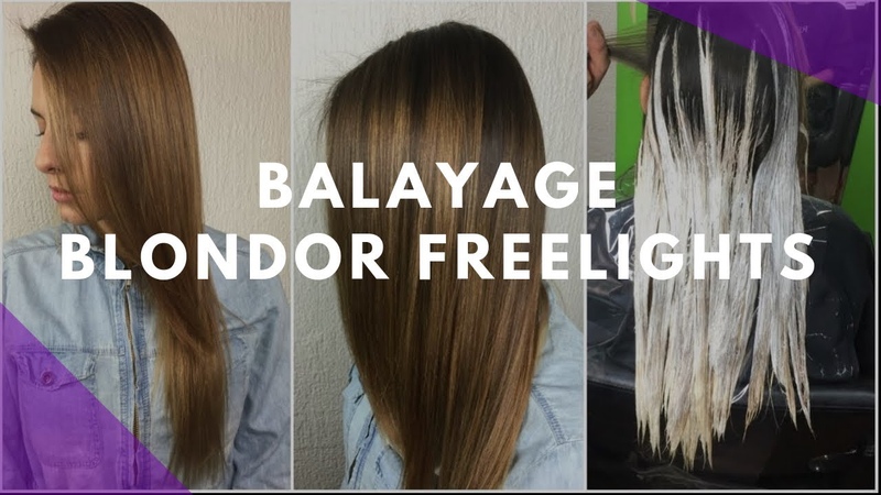 BALAYAGE, BLONDOR FREELIGHTS, OLAPLEX Y TIGI COPYRIGHT