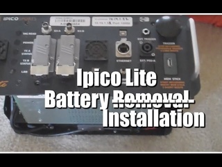 Ipico Lite Battery Installation
