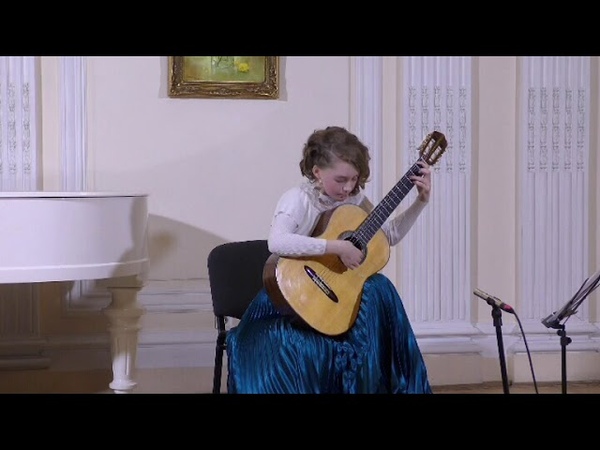 Capricho Arabe by Francisco Tárrega Maya Kazarina 13 years Ф. Таррега Арабское