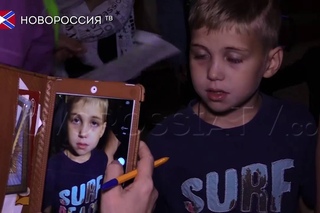 Доктор Лиза спасает детей Донбасса