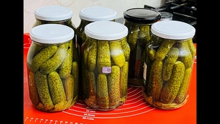 Без уксуса Без стерилизации Маринованные Огурцы Самый быстрый рецепт Так можно за раз хоть 100 банок