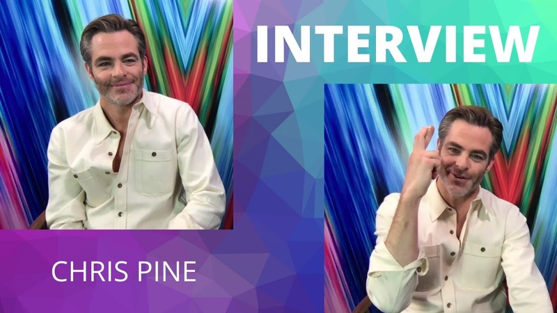 WONDER WOMAN 1984 Chris Pine interview (new