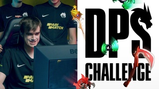 Team Spirit VS Coach. DOTA 2 DPS Challenge.