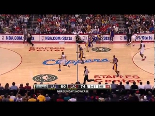 Dwight howard huge block on caron butler