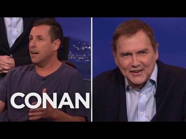 The First Time Adam Sandler Norm Macdonald Acted Together CONAN on