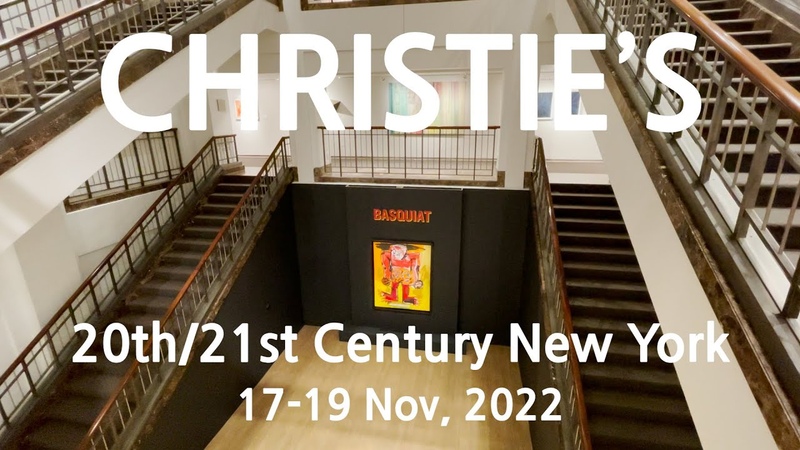 Christies 20th, 21st Century New York Sale 2022 HIGHLIGHT 뉴욕 크리스티 가을경매
