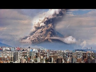 What happened in Japan! The frightening eruption of the Sakurajima volcano!