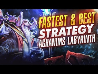 FASTEST & BEST STRATEGY FOR Aghanim's Labyrinth - Winter Event 2021 Dota 2