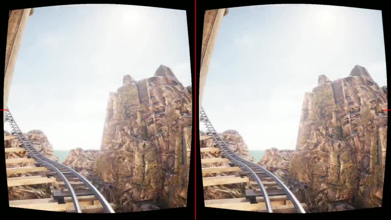 Dream Coaster VR Google Cardboard 3 D SBS Virtual Reality