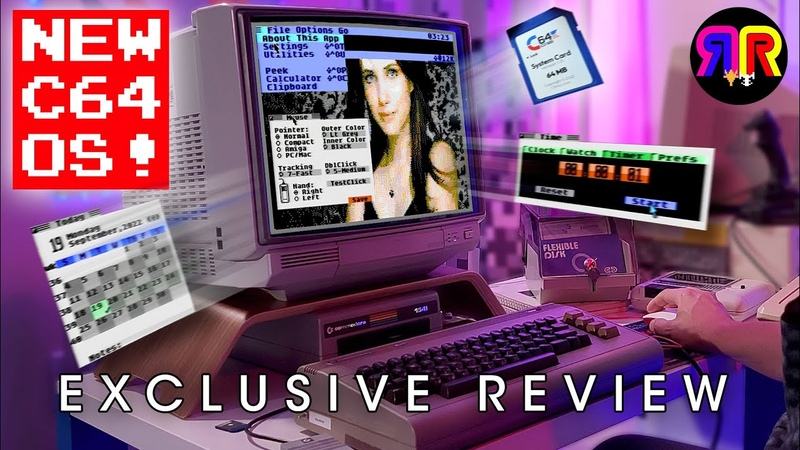 AMAZING New OS for the 40 year old Commodore 64 C64 OS