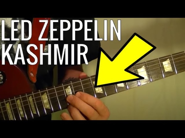Kashmir Guitar Lesson by Black