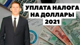 Налог с продажи долларов при инвестировании в акции США. Как платить налоги 2021