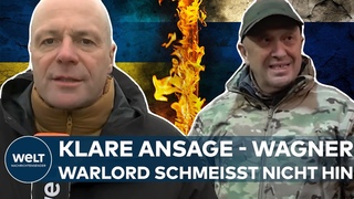 UKRAINE-KRIEG: Wagner zurck nach Afrika - Warlord Prigoschin dementiert Gercht | WELT Thema