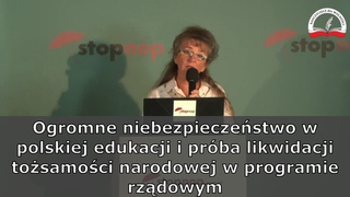 Ogromne niebezpieczestwo w polskiej edukacji i prba likwidacji tosamoci narodowej