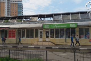 В ТК «Салют» произошел пожар