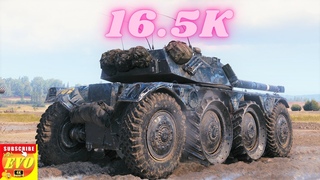 Panhard EBR 105 -  Spot +Damage   World of Tanks,WoT tank battle