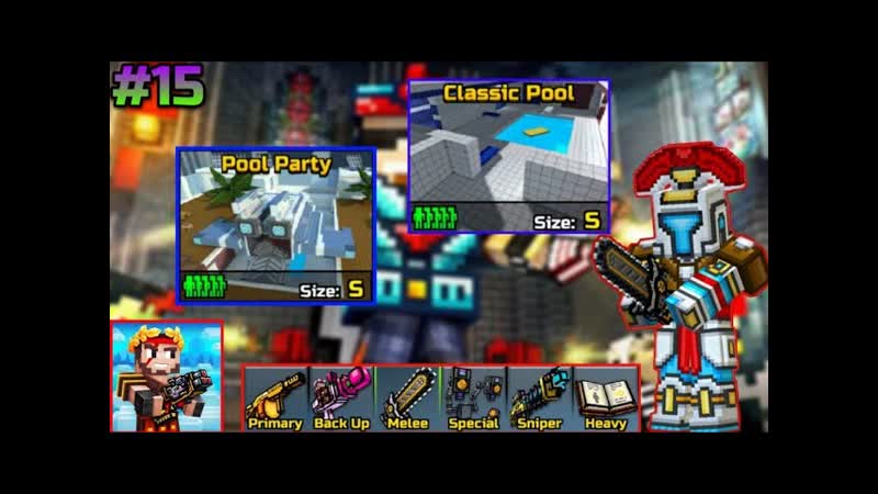 Pixel Gun 3 D. Second acc walkthrough New Skin Just playing ,