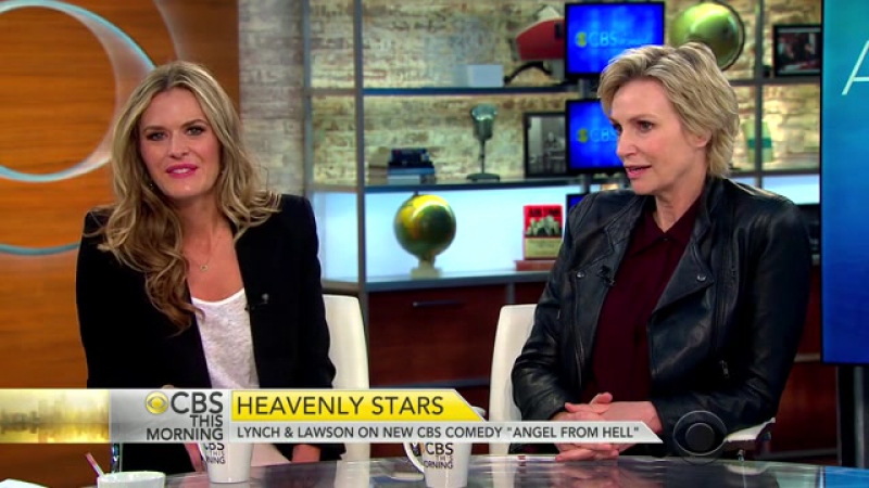 Jane Lynch, Maggie Lawson on new CBS comedy Angel from