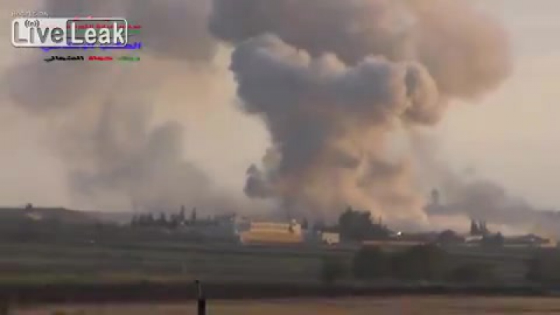 Massive Russian Strike in Hama