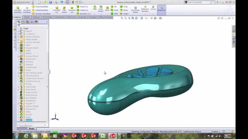 SOLIDWORKS 2012 Feature