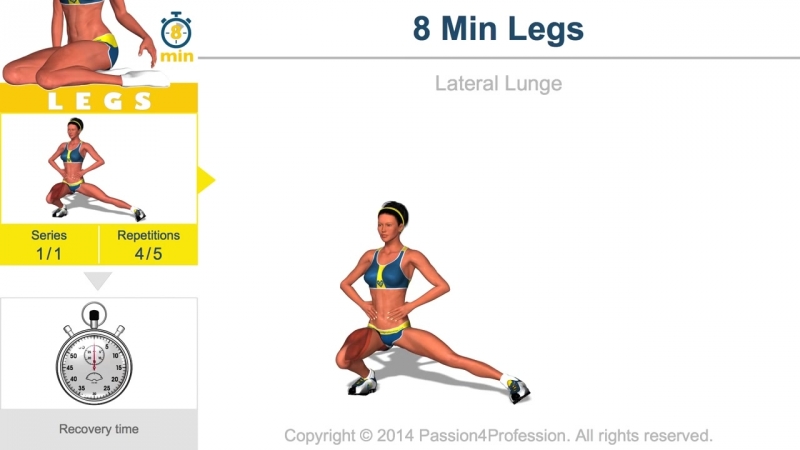 8 Min Legs Level 1 Passion4