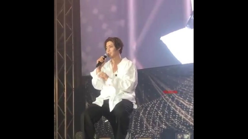 KIM HYUN JOONG WORLD TOUR HAZE Bangkok at Scala Theater KHJ said we want often come to thailand, cr