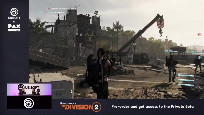 Геймплей The Division 2 с PAX West