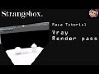 Maya Vray Render Passes Tutorial