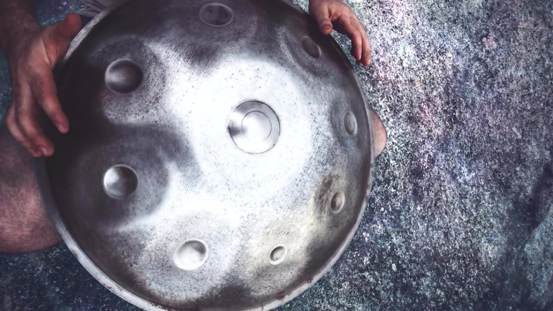 Relaxing Hang Drum music for Meditation and